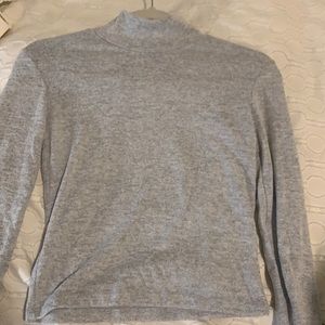 Grey Zara Medium Fine Knit Top